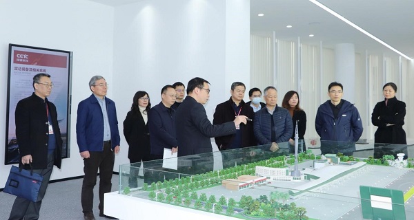 中電國睿集團領導一行蒞臨國睿科技調研